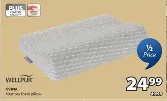 JYSK KVINA Memory foam pillow offer