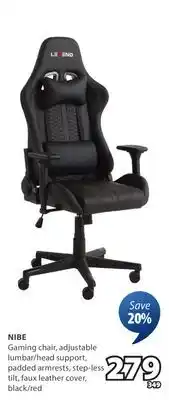 JYSK NIBE Gaming chair offer