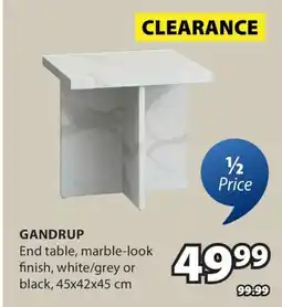 JYSK GANDRUP End table offer