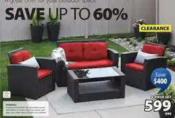 JYSK HAMBURG 4-piece conversation set offer
