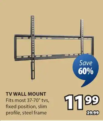 JYSK TV WALL MOUNT offer