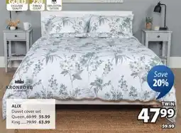 JYSK ALIX Duvet cover set offer