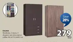JYSK RAUMA Wardrobe offer