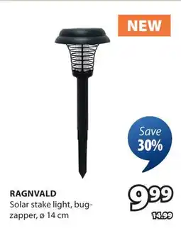 JYSK RAGNVALD Solar stake light offer