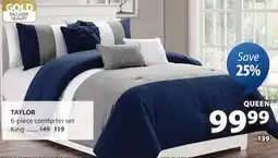 JYSK TAYLOR 6-piece comforter set offer