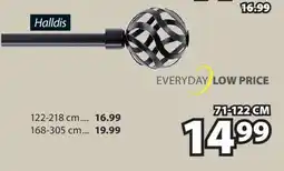JYSK Halldis Curtain Rods offer