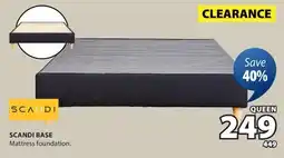 JYSK SCANDI BASE Mattress foundation offer