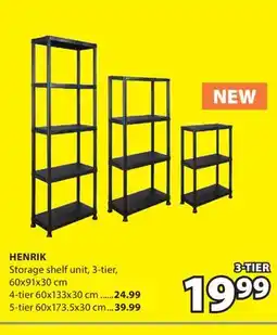 JYSK HENRIK Storage shelf unit offer