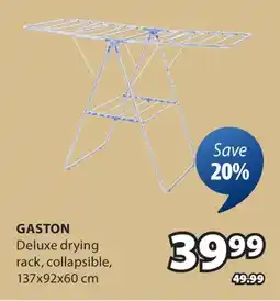 JYSK GASTON Deluxe drying rack offer
