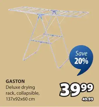 JYSK GASTON Deluxe drying rack offer