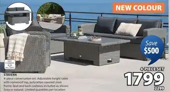 JYSK STAVERN 4 - piece conversation set offer