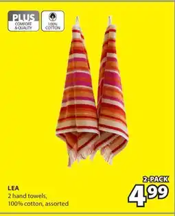 JYSK Lea 2 hand towels offer