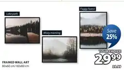 JYSK FRAMED WALL ART offer