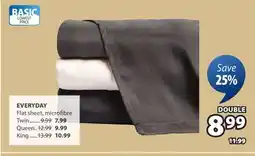 JYSK EVERYDAY Flat sheet, microfibre offer