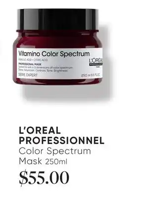 Chatters Salon L'OREAL PROFESSIONNEL Color Spectrum Mask offer