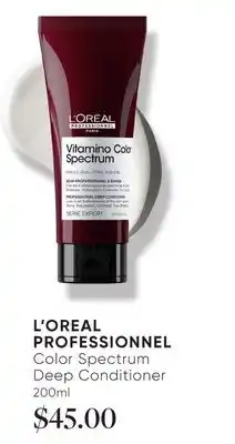 Chatters Salon L'OREAL PROFESSIONNEL Color Spectrum Deep Conditioner offer