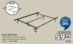 JYSK METAL BEDFRAME offer