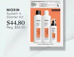 Chatters Salon NIOXIN System 4 Starter Kit offer