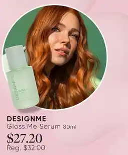 Chatters Salon DESIGNME Gloss. Me Serum offer