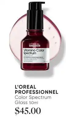 Chatters Salon L'OREAL PROFESSIONNEL Color Spectrum Glass offer