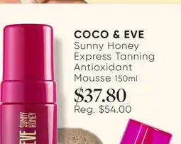 Chatters Salon COCO & EVE Sunny Honey Express Tanning Antioxidant Mousse offer