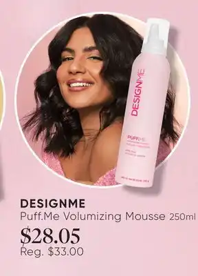 Chatters Salon DESIGNME Puff. Me Volumizing Mousse offer