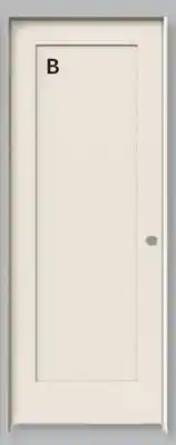 Matériaux Pont Masson Prehung Door Madison 30 With Frame 4-9/16 Left offer