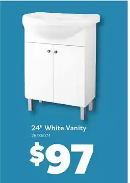 Matériaux Pont Masson 24 White Vanity offer