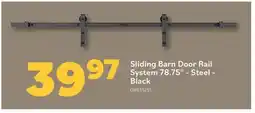 Matériaux Pont Masson Sliding Barn Door Rail System offer