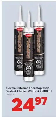 Matériaux Pont Masson Flextra Exterior Thermoplastic Sealant Glacier White 3 X 300 ml offer