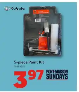 Matériaux Pont Masson 5 Piece Paint Kit offer