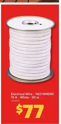 Matériaux Pont Masson Electrical Wire - 14/2 NMD90 - 15 A - White - 50 m offer