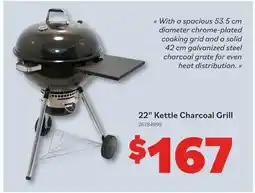 Matériaux Pont Masson 22 Kettle Charcoal Grill offer