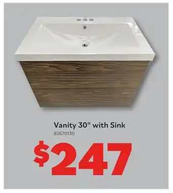 Matériaux Pont Masson Vanity 30 with Sink offer