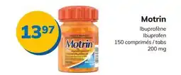 Accès pharma Motrin Ibuprofen offer