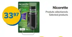 Accès pharma Nicorette Selected products offer