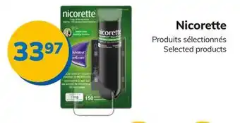 Accès pharma Nicorette Selected products offer