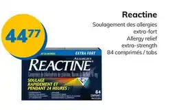 Accès pharma Reactine Allergy relief extra-strength offer