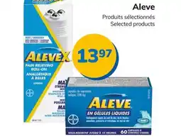 Accès pharma Aleve Selected products offer