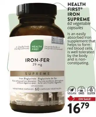 Ki Nature & Santé HEALTH FIRST IRON SUPREME offer