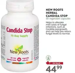 Ki Nature & Santé NEW ROOTS HERBAL CANDIDA STOP offer