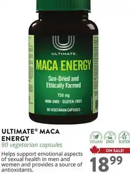 Ki Nature & Santé ULTIMATE MACA ENERGY offer