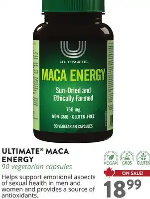 Ki Nature & Santé ULTIMATE MACA ENERGY offer