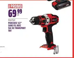 Gagnon - La Grande Quincaillerie PERCEUSE 1/2 SANS FIL AVEC SAC DE TRANSPORT 18V EINHELL offer