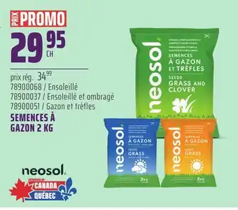 Gagnon - La Grande Quincaillerie SEMENCES À GAZON 2 KG NEOSOL offer