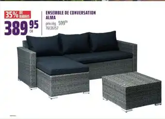 Gagnon - La Grande Quincaillerie ENSEMBLE DE CONVERSATION ALMA offer