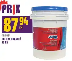 Gagnon - La Grande Quincaillerie CHLORE GRANULÉ AZUR POOL offer