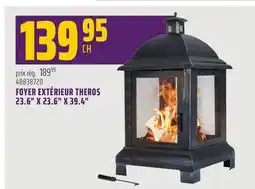 Gagnon - La Grande Quincaillerie FOYER EXTÉRIEUR THEROS 23.6 X 23.6 X 39.4 offer