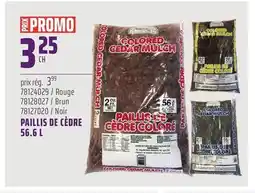 Gagnon - La Grande Quincaillerie PAILLIS DE CÈDRE 56.6 L offer