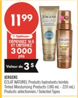 Pharmaprix JERGENS Tinted Moisturizing Products (180 mL - 220 mL) offer